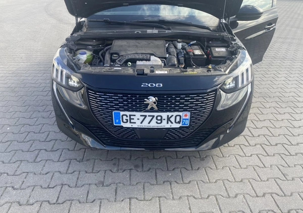 Peugeot 208 cena 90000 przebieg: 28500, rok produkcji 2022 z Międzychód małe 46